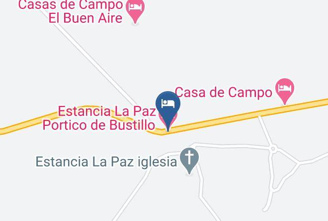 Totoral Department - Estancia La Paz Portico De Bustillo Maps