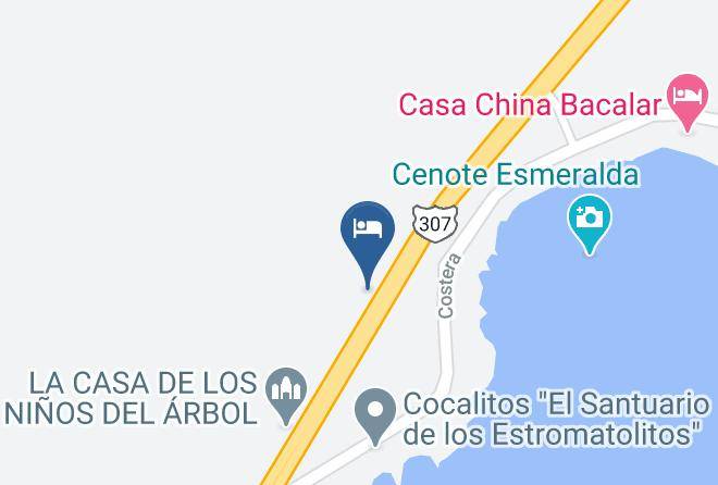 Bacalar - Estancia Lapislazuli Maps