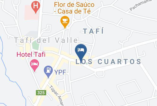 Tafi Del Valle - Estancia Los Cuartos Maps