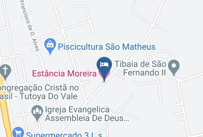 Sao Carlos - Estancia Moreira Maps