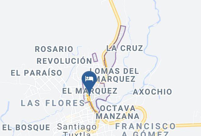 Santiago Tuxtla - Estancia Olmeca Maps