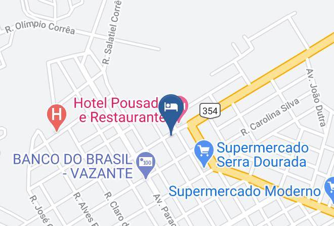 Vazante - Estancia Palace Hotel Maps