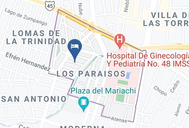 Estancia Paraisos Map