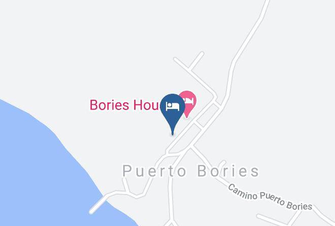 Estancia Puerto Bories Hotel Map