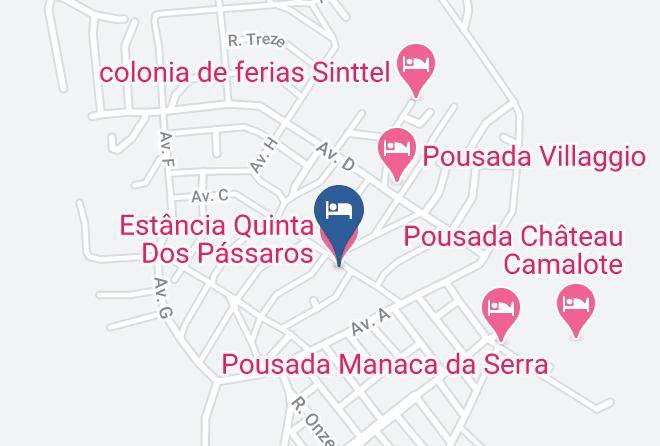 Chapada Dos Guimaraes - Estancia Quinta Dos Passaros Maps