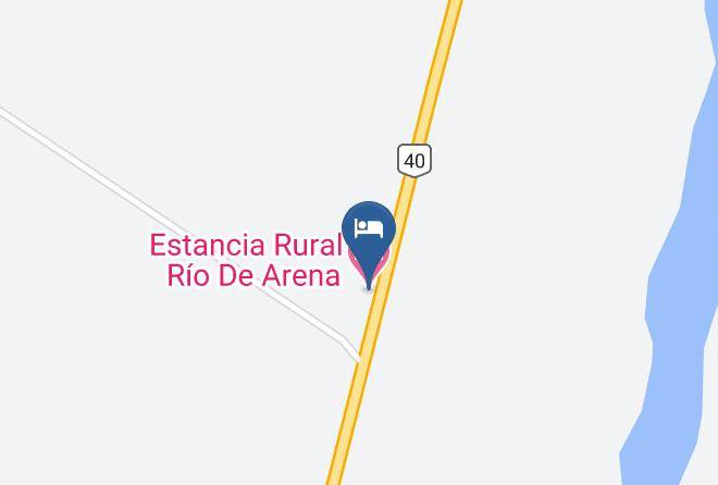 Tafi Del Valle - Estancia Rural Rio De Arena Maps