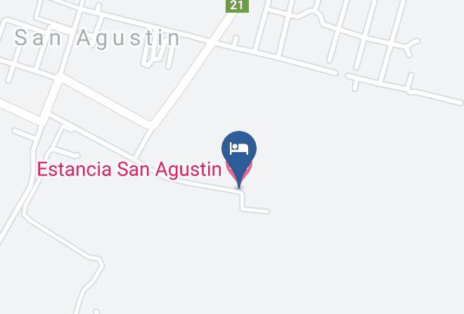 Cerrillos - Estancia San Agustin Maps