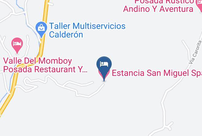 Valera - Estancia San Miguel Spa Maps
