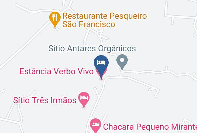 Atibaia - Estancia Verbo Vivo Maps