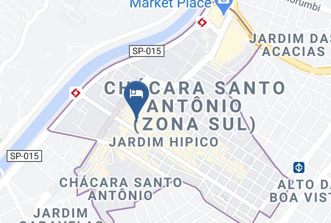 Sao Paulo Santo Amaro - Estanplaza International Maps