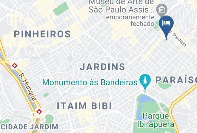 Sao Paulo Jardim Paulista - Estanplaza Paulista Maps