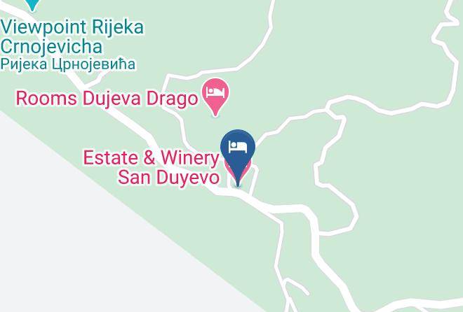 Cetinje - Estate & Winery San Duyevo Maps