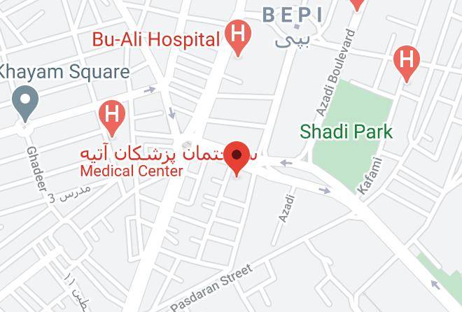 Esteghlal Hotel Map
