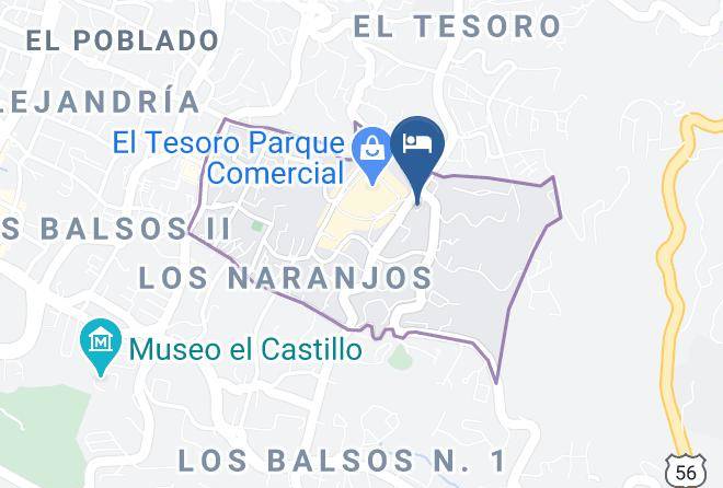 Medellin - Estelar La Torre Suites Maps