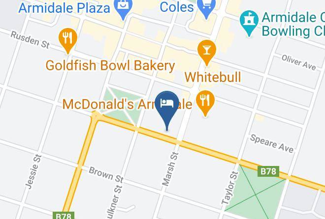 Armidale Regional - Estelle Kramer Motor Inn Maps