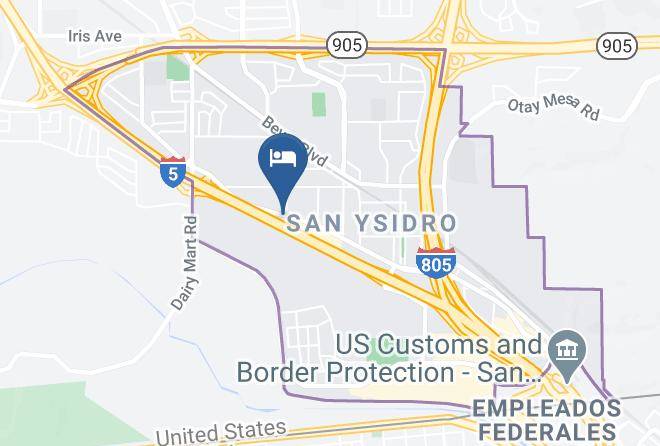 Estero Beach Hotel Map