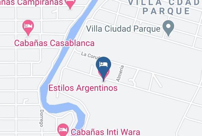 Calamuchita Department - Estilos Argentinos Maps