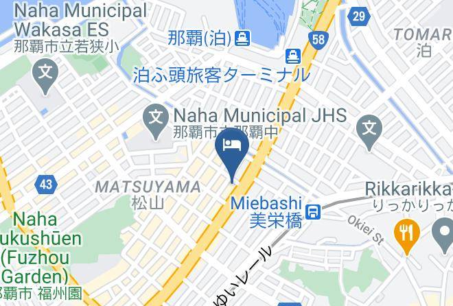 Naha City - Estinate Hotel Maps