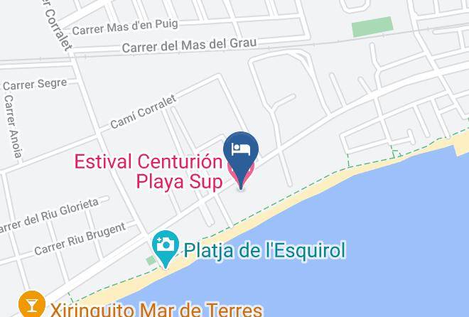Tarragona - Hotel Estival Centurion Maps