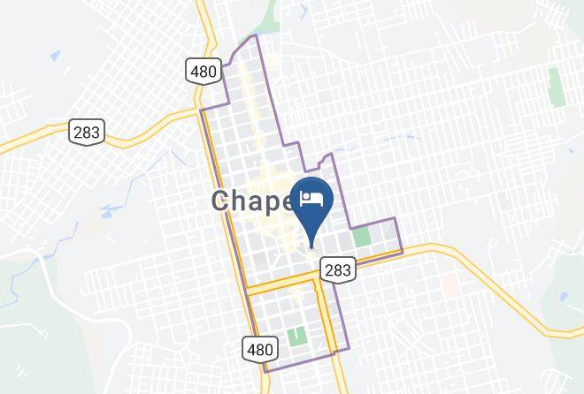 Chapeco - Eston Hotel Maps