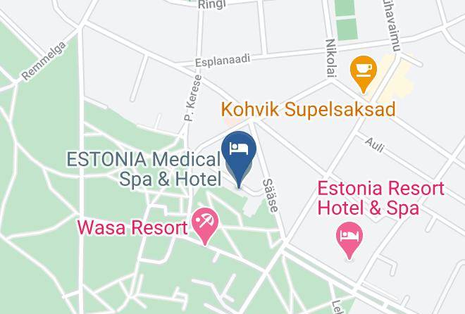 Parnu - Estonia Medical Spa & Hotel Maps