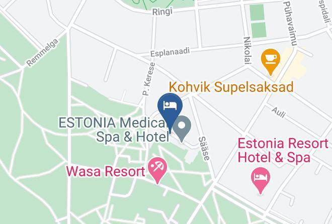 Parnu - Estonia Spa Hotels Maps