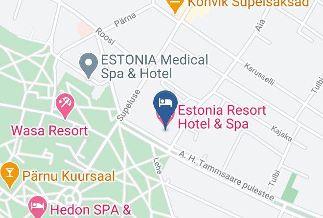 Parnu - Estonia Resort Hotel & Spa Maps