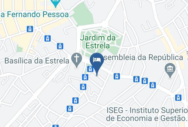 Lisbon - Estrela At Lisbon Tram 28 Maps