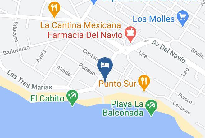 La Paloma - Estrella De Mar Maps