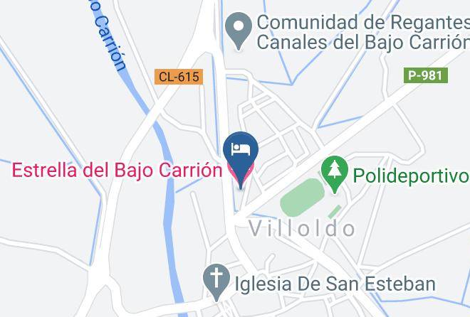 Estrella Del Bajo Carrion Map
