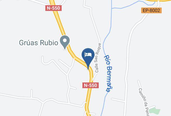 Pontevedra - Estrella Do Camino Hospedaje Sl Maps