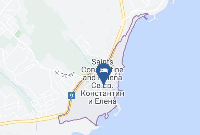 Saintsstantine And Helena - Hotel Estreya Palace Maps