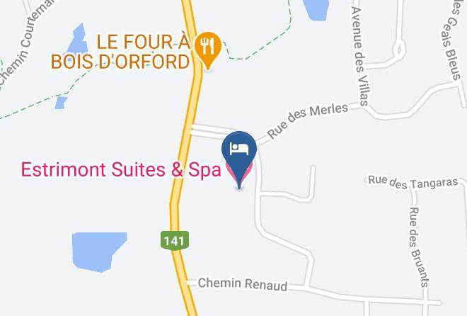 Memphremagog Regional County Municipality - Estrimont Suites & Spa Maps