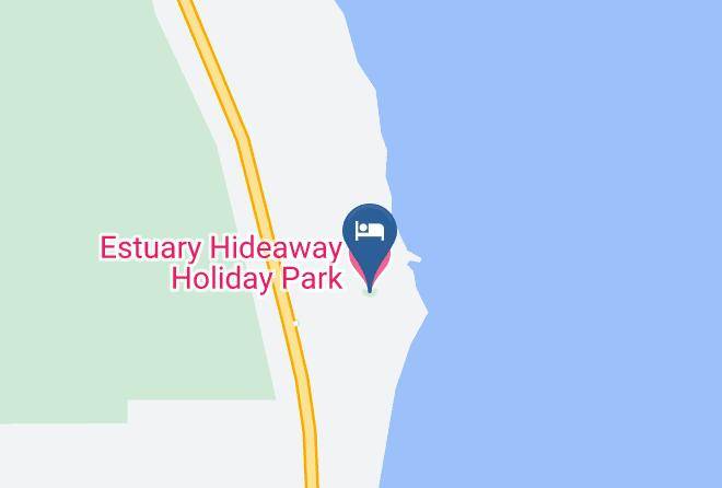 Estuary Hideaway Holiday Park Map