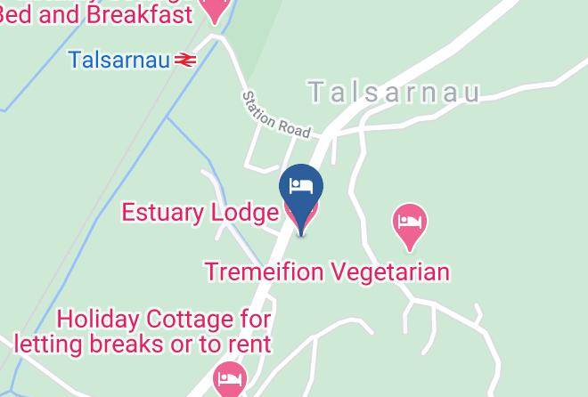 Gwynedd - Estuary Lodge Motel Maps