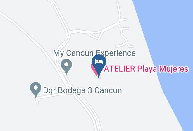Isla Mujeres - Estudio Playa Mujeres Maps