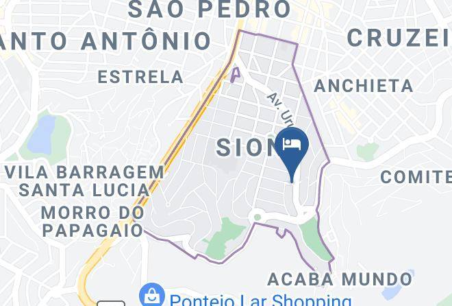 Belo Horizonte - Esuites Sion Savassi Maps