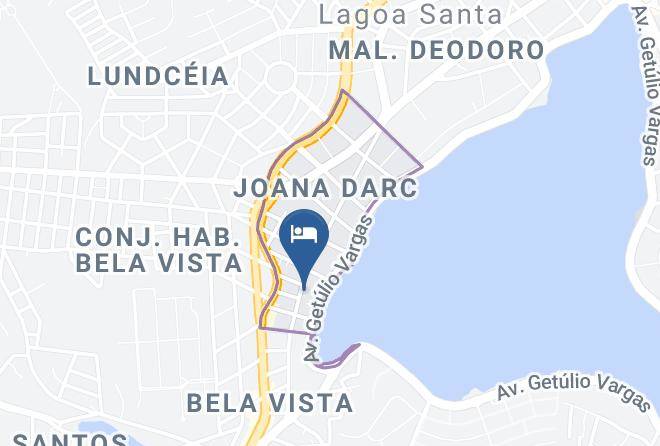 Lagoa Santa - Esuites Spa Lagoa Santa Maps