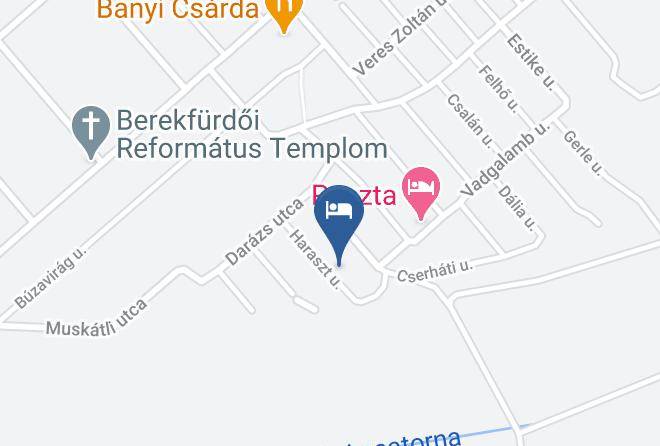 Berekfurdo - Eszter Vendeghaz Berekfurdo Maps