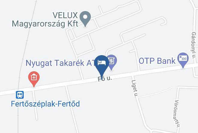 Fertod - Esztike Vendeghaz Maps