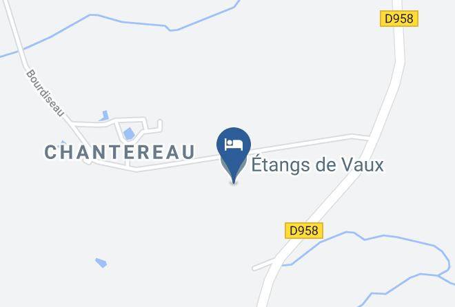 Nievre - Etangs De Vaux Maps