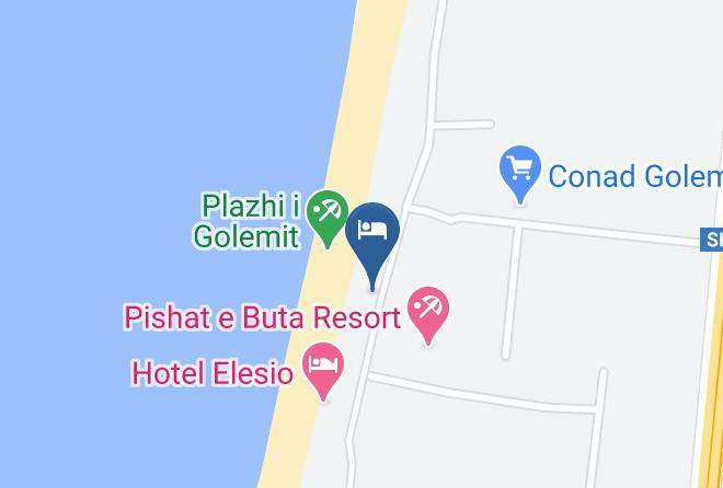 Kavaje - Eter Hotel Maps