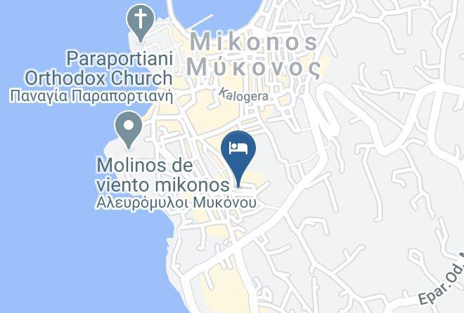 Mykonos - Eternal Town Suites Maps