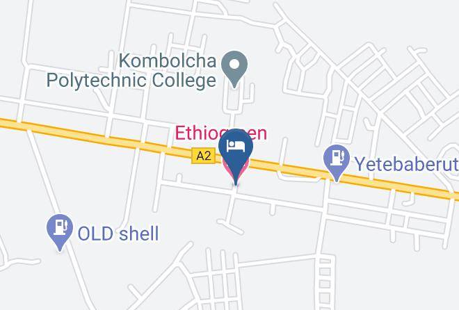 Dessie Zuriya - Ethiogreen Hotel Maps