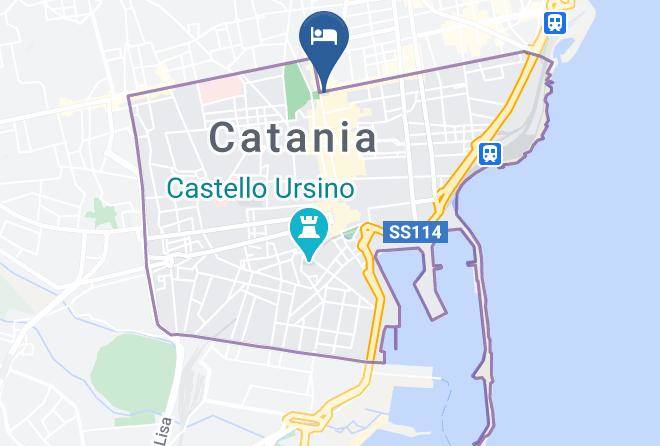 Catania - B&b Etna Suite Maps