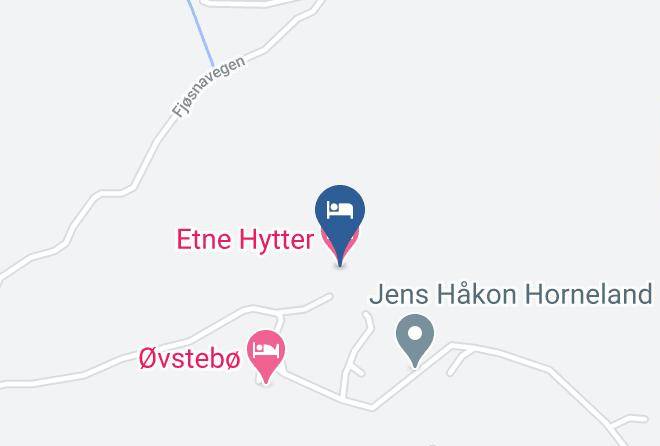 Etne - Etne Hytter Maps