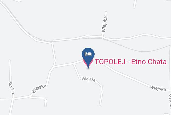 Etno Chata Topolej Map