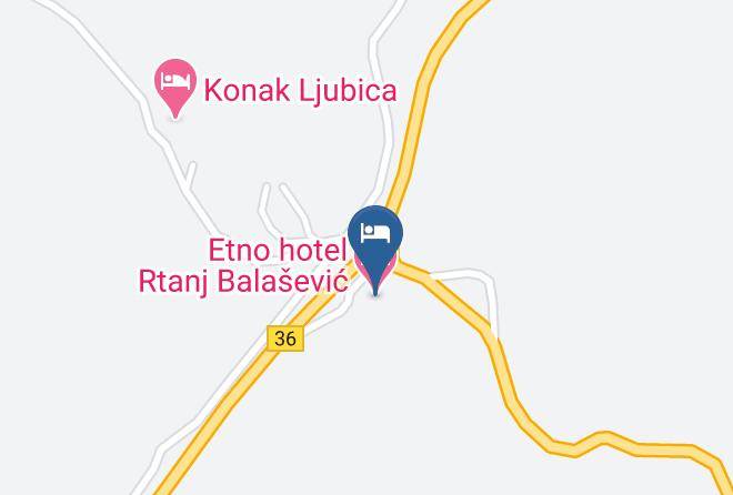 Zajecar District - Etno Hotel Rtanj Balasevic Maps