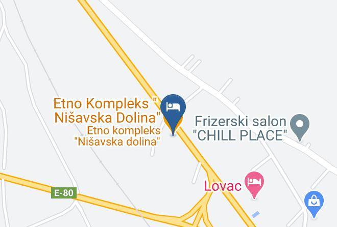 Pirot District - Etno Kompleks Nisavska Dolina Maps
