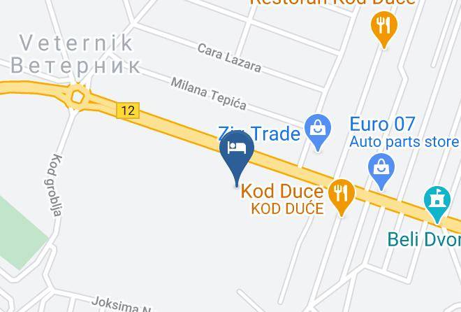 Juzno Backi - Etno Restoran Milos Maps